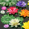 1pcs-7.09inch Vibrant Foam For Lotus - Realistic Floating Water Lilies For Ponds, Fountains & Garden Decor