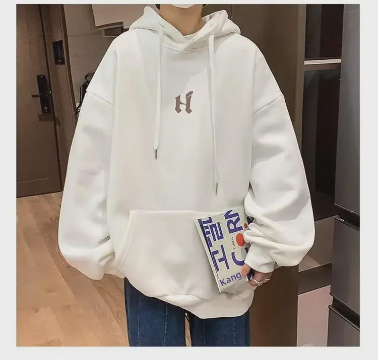 Мужская японская толстовка с капюшоном Cityboy — стильный плотный свободный крой для весны и осени