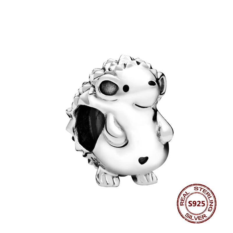 Подвески-хамелеоны, подходят модные оригинальные браслеты, серебро 925 пробы, циркон, осьминог, черепаха, бусина, бабочка, светлячок, подвеска, DIY изготовление ювелирных изделий