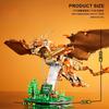 MOC Волшебная Гора Животных Дракон 886 деталей Строительные Блоки DIY Креативный Волшебный Набор Модели Игрушка Подарок для Детей