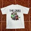 Коллекция The Cribs Band Футболка с коротким рукавом Белая Все размеры BT1799 Унисекс