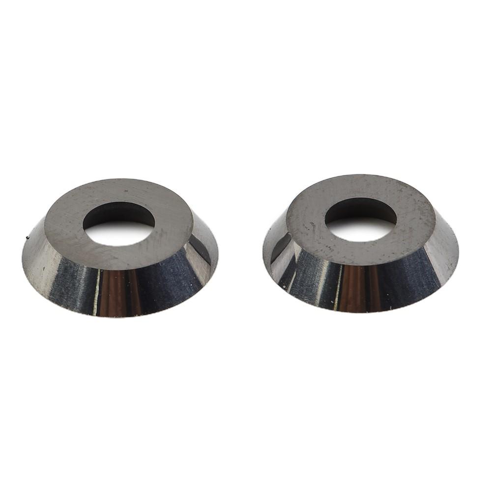 10 шт. 30° Круглые 12x2,5 мм Твердосплавные вставки Фрезы Ножи Запасное лезвие для токарного станка