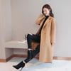 2023 Autumn Winter New Fashion Wool Coat Women Luxury Brand Long Loose Double Breasted Very Warm Wool Coat Elegant Plus Size 3XL