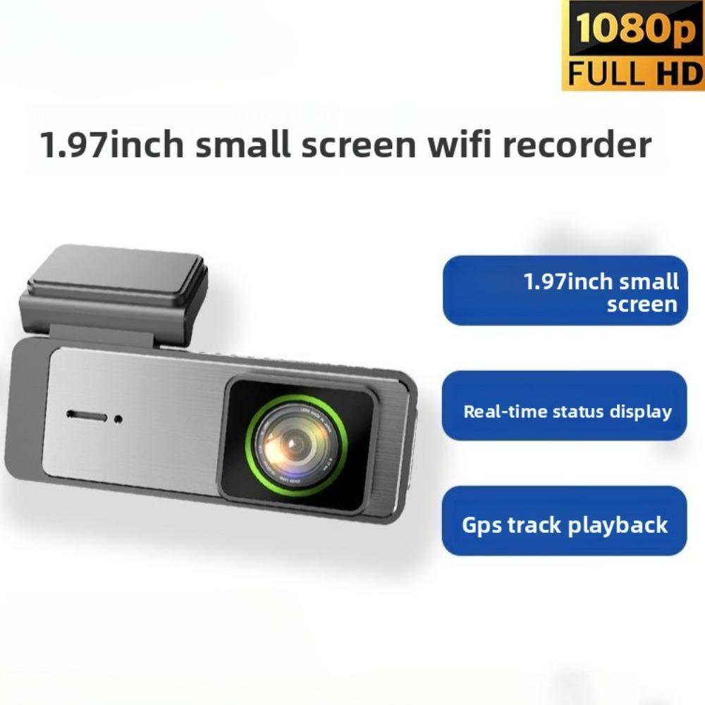 Мини 2-дюймовая WiFi видеорегистратор 1080P Full HD Ночное видение Автомобильная камера-регистратор