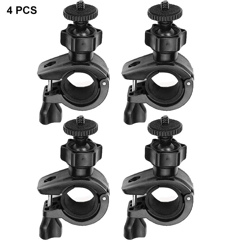 2 шт. Велосипедное крепление Держатель Велосипедный зажим на руль Кронштейн Для GoPro Hero 12 11 10 9 8 Insta360 X3 DJI Osmo Action Аксессуары для камеры