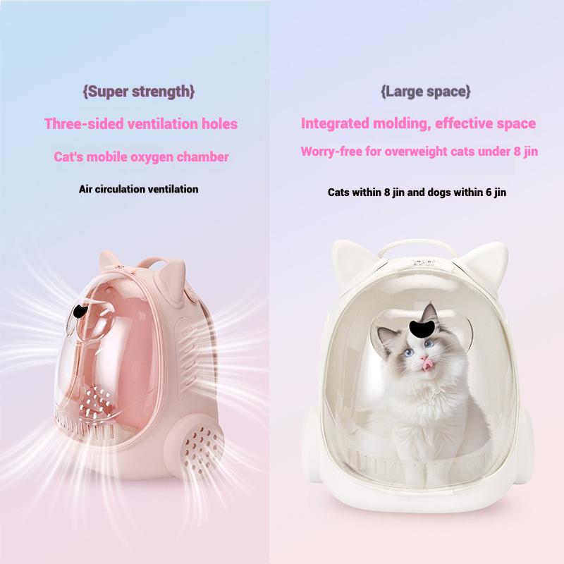 Сумка для кошки переносной рюкзак для кошки рюкзак-капсула космический рюкзак школьный рюкзак для кошки сумка для питомца большой вместимости для прогулок с кошкой