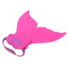 Плавательный ласт «русалка» для детей, монолитные хвостовые ласты для плавания, цельные ласты(розовый )