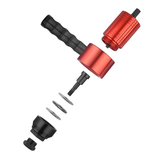 1 Set Riveter Adapter Anti-rust High Hardness Professional Clutch Type Hand Automatic Nut Tool Hardware Tools