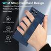Чехол для телефона с ремешком на запястье для Samsung Galaxy S25 S24 S23 Ultra Plus Fold 6 5 4 5G Защитный корпус Силиконовый ремешок на запястье Матовый