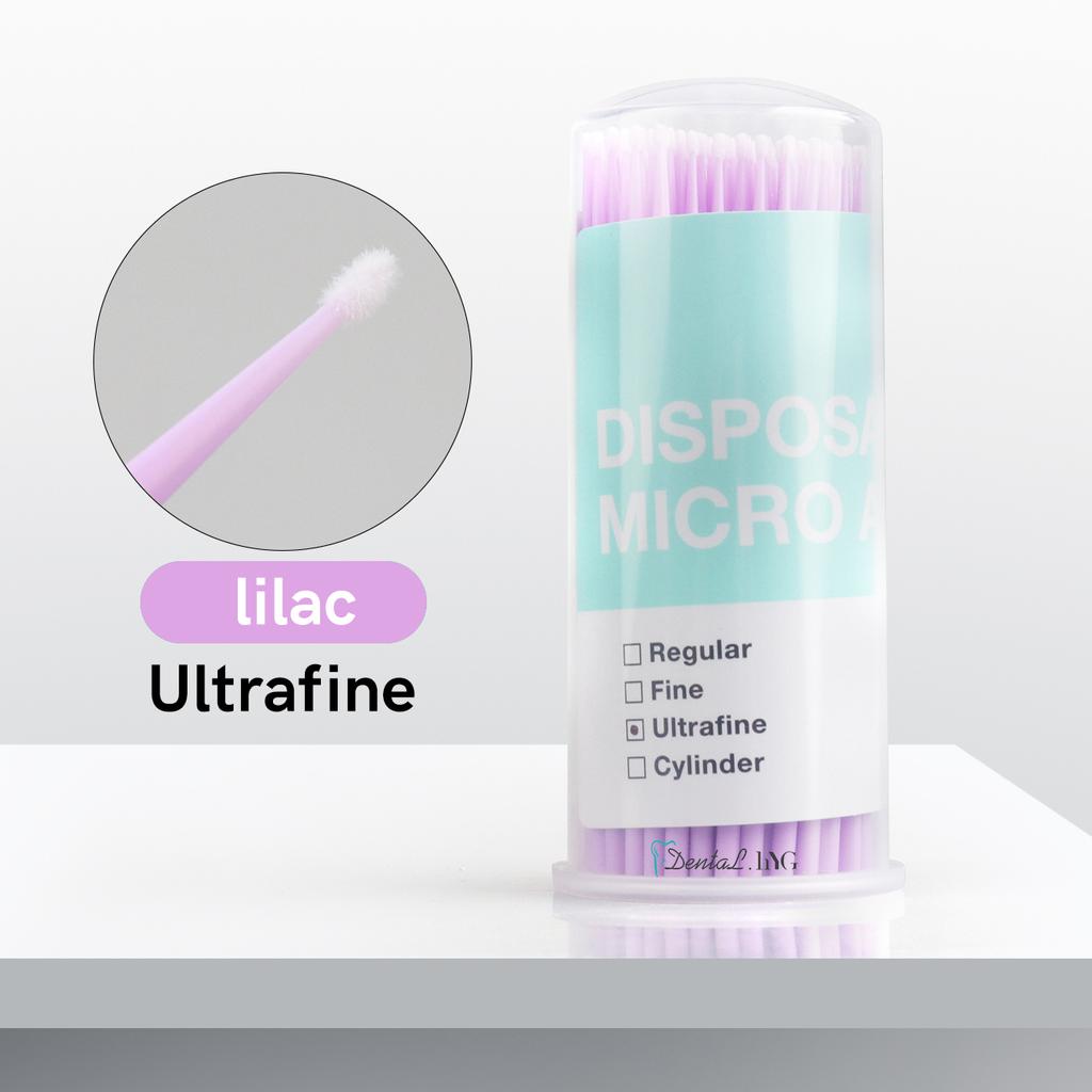 100Pcs/Bottle Dental Disposable Micro Brushes Applicators Micro Brush Dentistry Odontologia Extension Tools Dentistry Materials