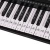 Piano Sticker Piano Keyboard Sticker Key Electronic Keyboard 88 Key Piano Stave Note Sticker