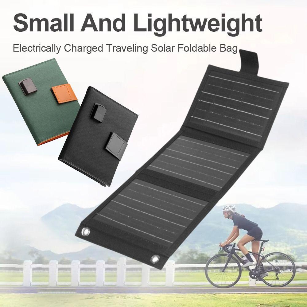 Flexible Design Foldable Solar Panel USB Port Portable Solar Charger Emergency Power