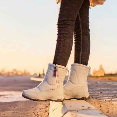 Зимние женские зимние ботинки Теплая обувь Нескользящие водонепроницаемые зимние ботинки Уличная обувь