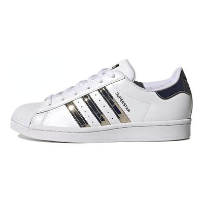 Женские кроссовки Superstar Cloud White Silver Metallic FW3915