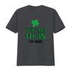 Pog Mo Thoin Irish T Shirt St Patricks Day Dad Mom Green Clover Print Casual Vintage Designer Clothes Stylish Unisex