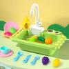 Pretend Play Faucet Replacement Toy Rotatable Sink Faucet Play Tap Kitchen Sink Toy  Children