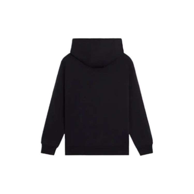 Li-Ning Мужские топы с капюшоном на молнии с однотонным логотипом серии Sports Trend, черные AWDSB17-1