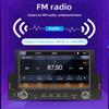 1 Din 6,2-дюймовый автомобильный радиоприемник CarPlay Bluetooth Android-Auto MP5-плеер Hand Free USB FM-приемник Стерео аудиосистема Головное устройство F170C