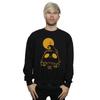 Disney Mens Nightmare Before Christmas Jack Skellington Cemetary Sweatshirt