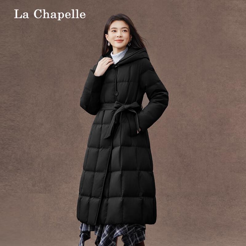 Женский длинный пуховик La Chapelle с капюшоном