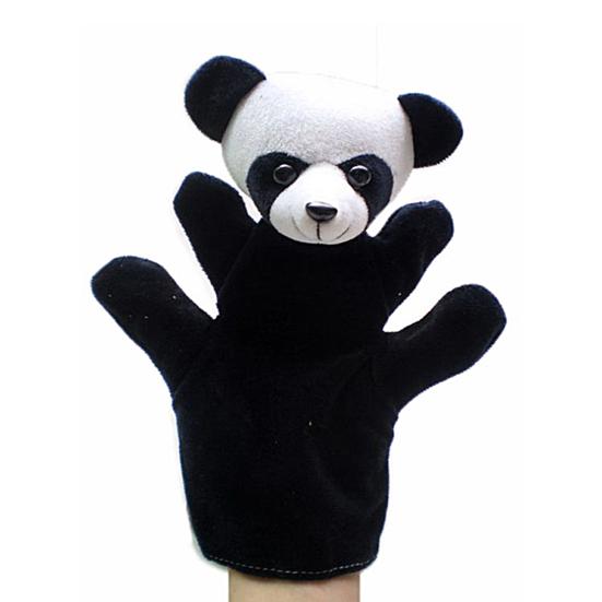 Animal Hand Puppet Super Soft Tear-Resistant Flannel Hand Puppet Storytelling Preschool Role Play Toy for Home