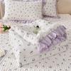 Summer Washable Cotton Summer Quilt Twin Summer Cool Quilt Air-Conditioning Thin Blanket Machine Washable