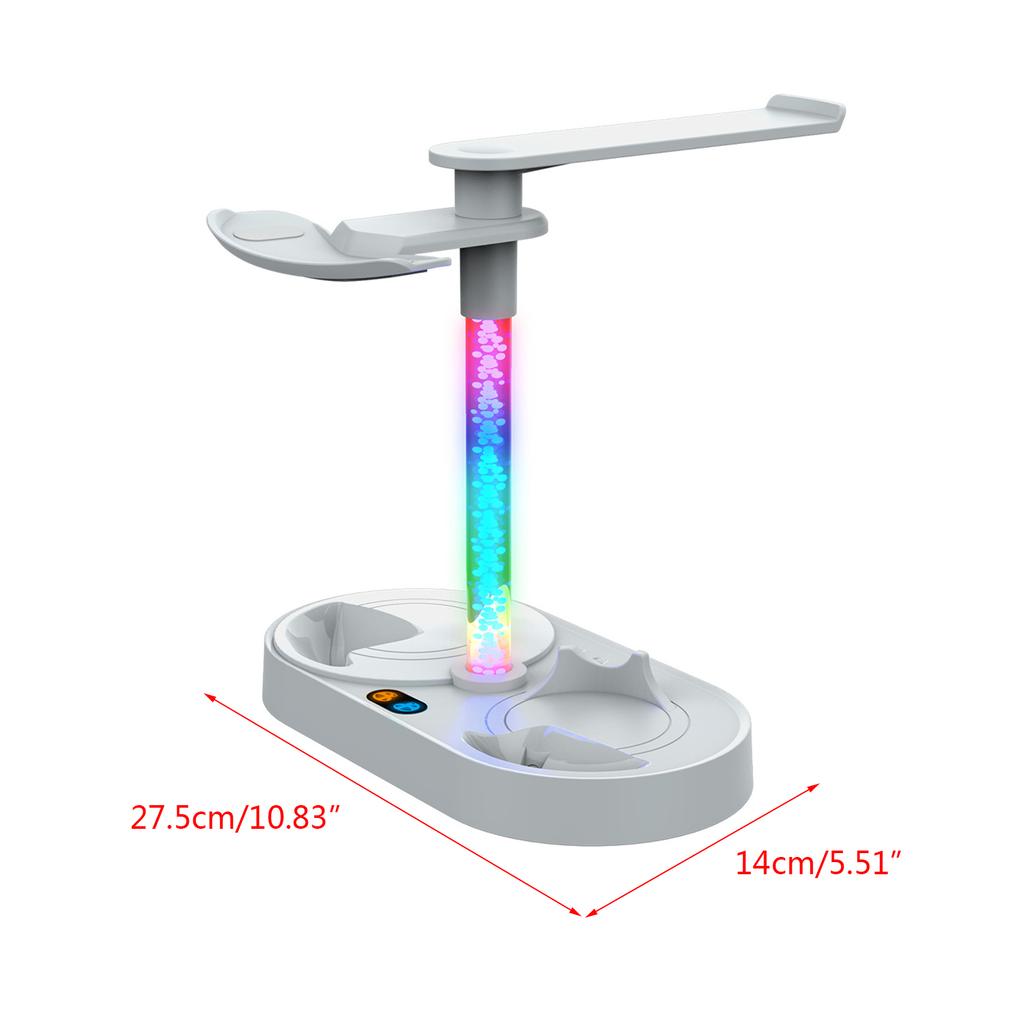Charging Base For PS VR2 Magnetic Absorption Charging Dock Headset Storage Rack Charging Base VR Glasses Charger
