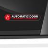 Automatic Door Car Sticker 4 × 2 Inches Vinyl Do Not Touch Driver Will Open Warning Sign Self Adhesive Removable Vehicle Taxi Decals Automatic