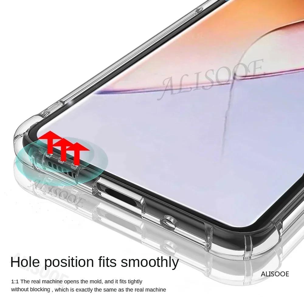 Прозрачный чехол для Realme 15 Pro 14 Pro Plus Case Ультратонкий HD Clear Мягкий Ударопрочный Чехол для Realme 15 5G Capa
