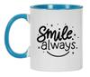 Inkdotpot Улыбайтесь всегда 11 унций керамическая кружка для кофе позитивные вдохновляющие цитаты подарок для сотрудников босса коллег