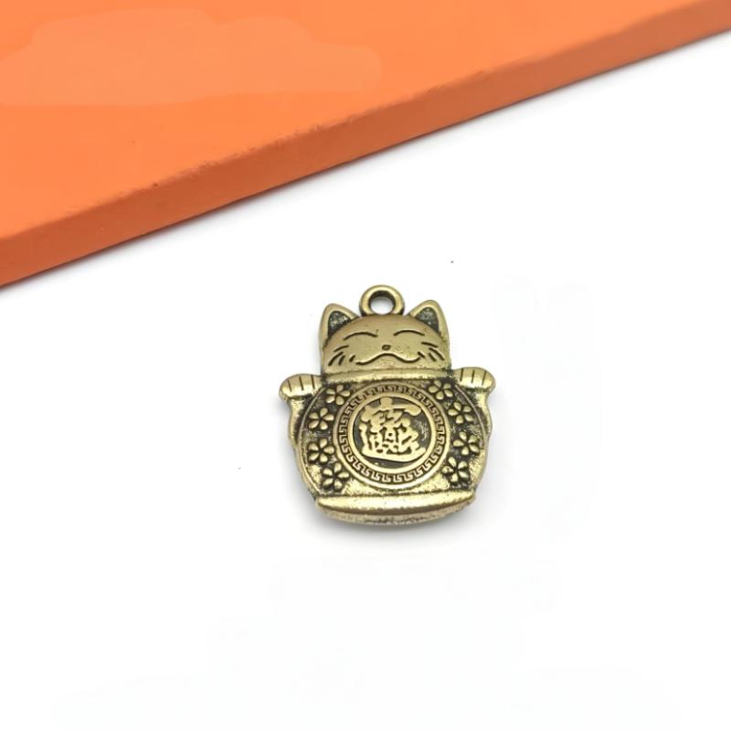 Знак Зодиака Лошадь Подвеска Монета Пять Императоров Брелок Кот Удачи Китайские Монеты Фэн-шуй Брелок Приносит Богатство Удачу