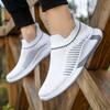 Men's Shoes Summer Breathable Mesh Sneakers Men Running Casual Sports Shoes Hollow White Shoes Tenis Masculino Sapatos