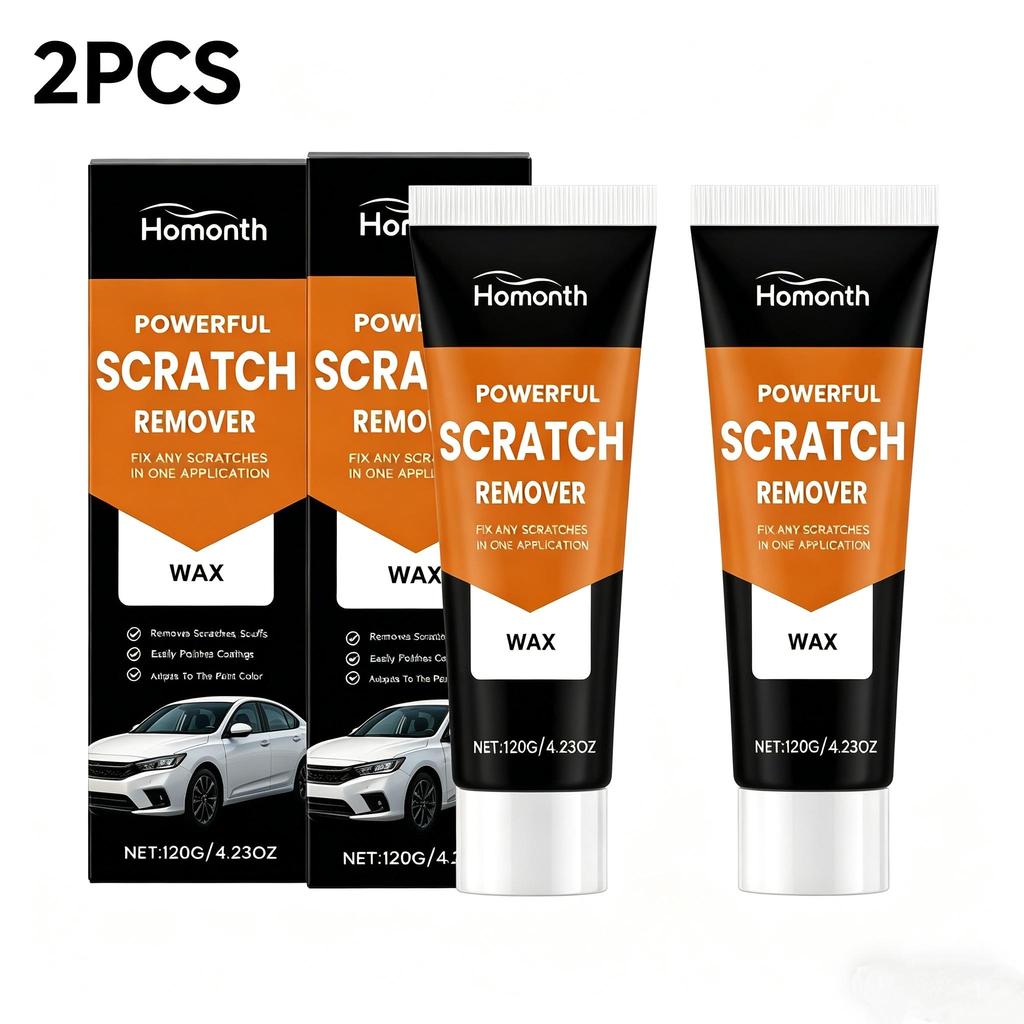 Homonth Car Paint Scratch Repair Cream Nano Coating Scratch Remover Gloss Restoration Polishing Agent for Car Body Care 120g