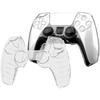 OSTENT Case Cover Hard Transparent Crystal Protective Shell Skin for PS5 Wireless Controller