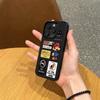 Чехол mario для iphone17promax apple 16 case 1514pro12 с карманом против отпечатков пальцев