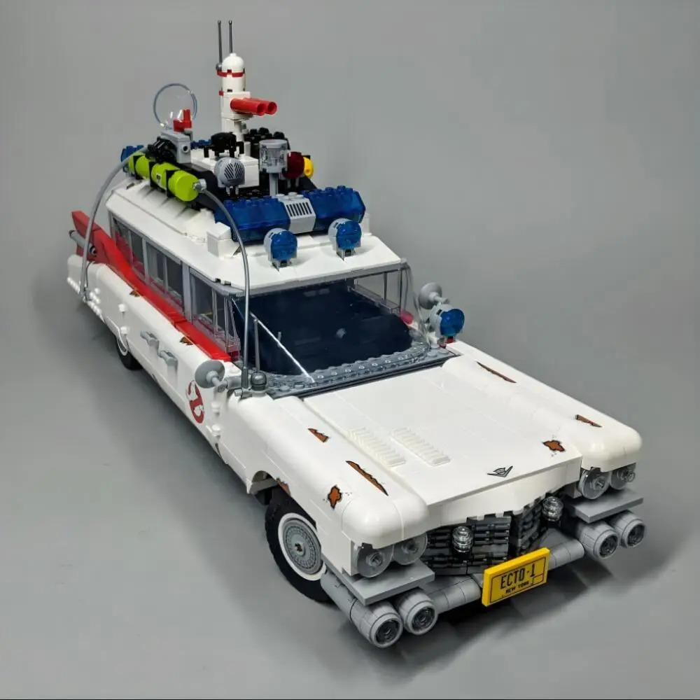 NEW 2352pcs Ghostbusters ECTO-1 Creative Vehicle 10274 Building Block Puzzle Model Toy Car Model Holiday Birthday Christmas Gift