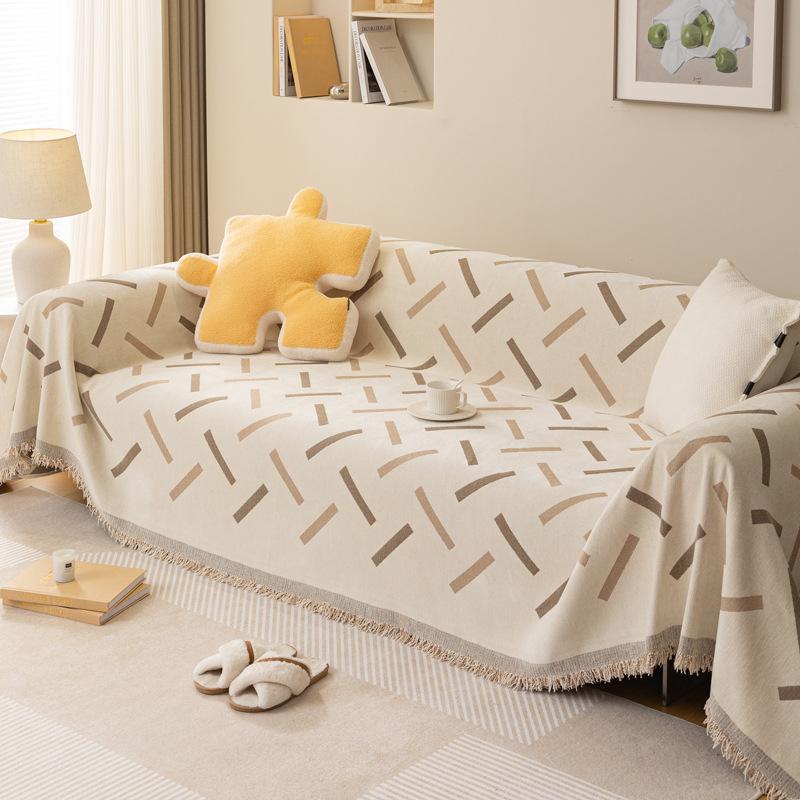 Полотенце для дивана из синели, ткань с полным покрытием, универсальное нецарапающееся одеяло на четыре сезона, скандинавский кожаный чехол для дивана для небольшой квартиры