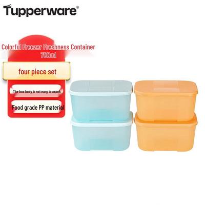 Tupperware 700 мл Контейнер для хранения продуктов в морозильной камере Набор из 4 штук