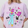 Футболка Comfort Colors Zooble - Удивительный Цифровой Цирк Футболка, Футболка Tadc, Толстовка Tadc, Свитер Zooble, Футболка Tadc Последний Акт
