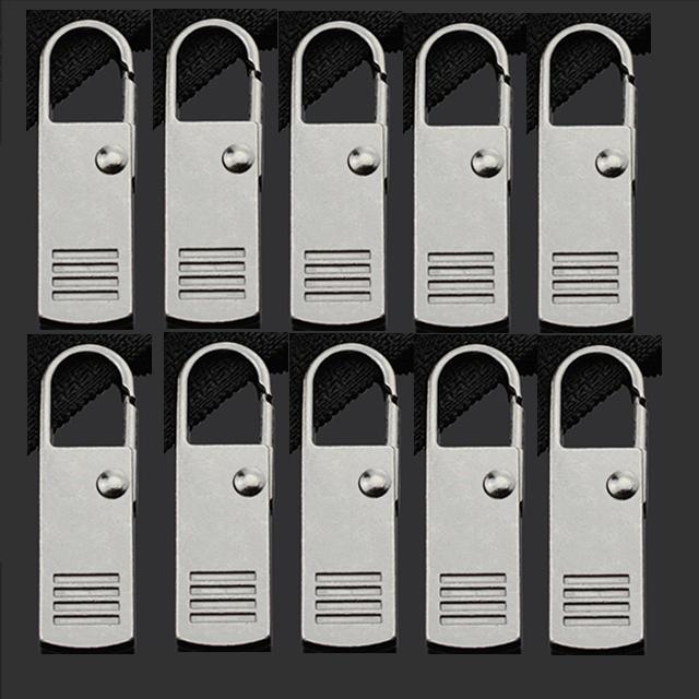 5/10 шт. универсальная застежка-молния мгновенного исправления, ремонтный комплект для замены молнии, слайдер для спасения зубов, новый дизайн для шитья своими руками