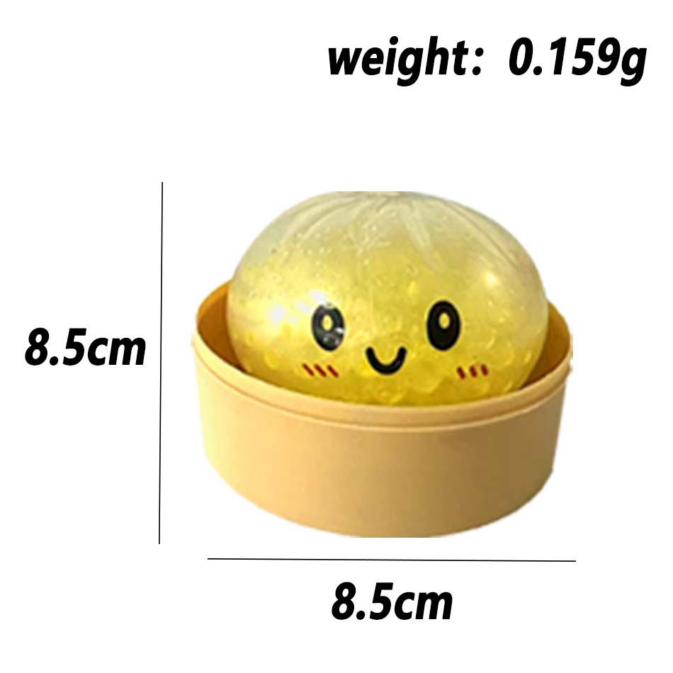Glitter Dumpling Squishies Soft Cute Slow Rebound Stress Relief Toy For Kids And Adults Office Home Decor Gift Idea