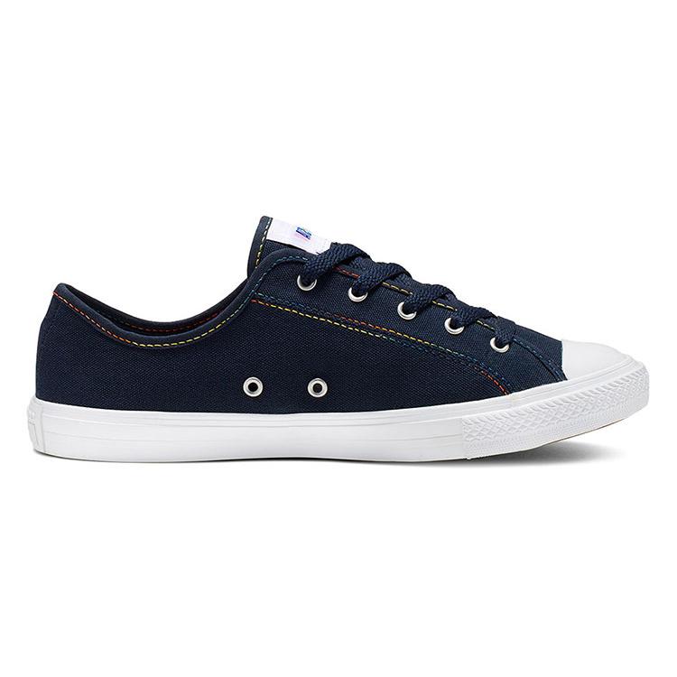 Converse Кеды Chuck Taylor All Star Dainty Rainbow Low Top Ковбойский Синий Женские 564978C