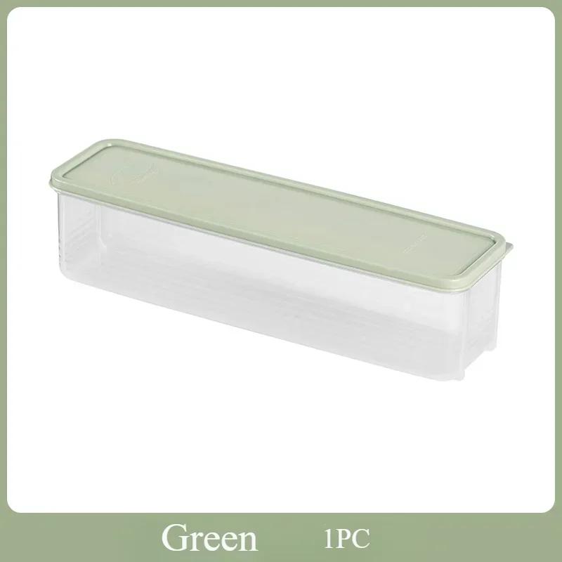 1 шт. Свежая коробка для лапши Пластиковая консервация продуктов Запечатанная коробка Прямоугольная Фрукты Холодильник для хранения Кухонные принадлежности Хранение закусок