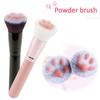 Cat Claw Shape Makeup Brushes Cute Powder Brush Cosmetics Foundation Powder Blush Eyeshadow Concealer Brush Beauty Tool