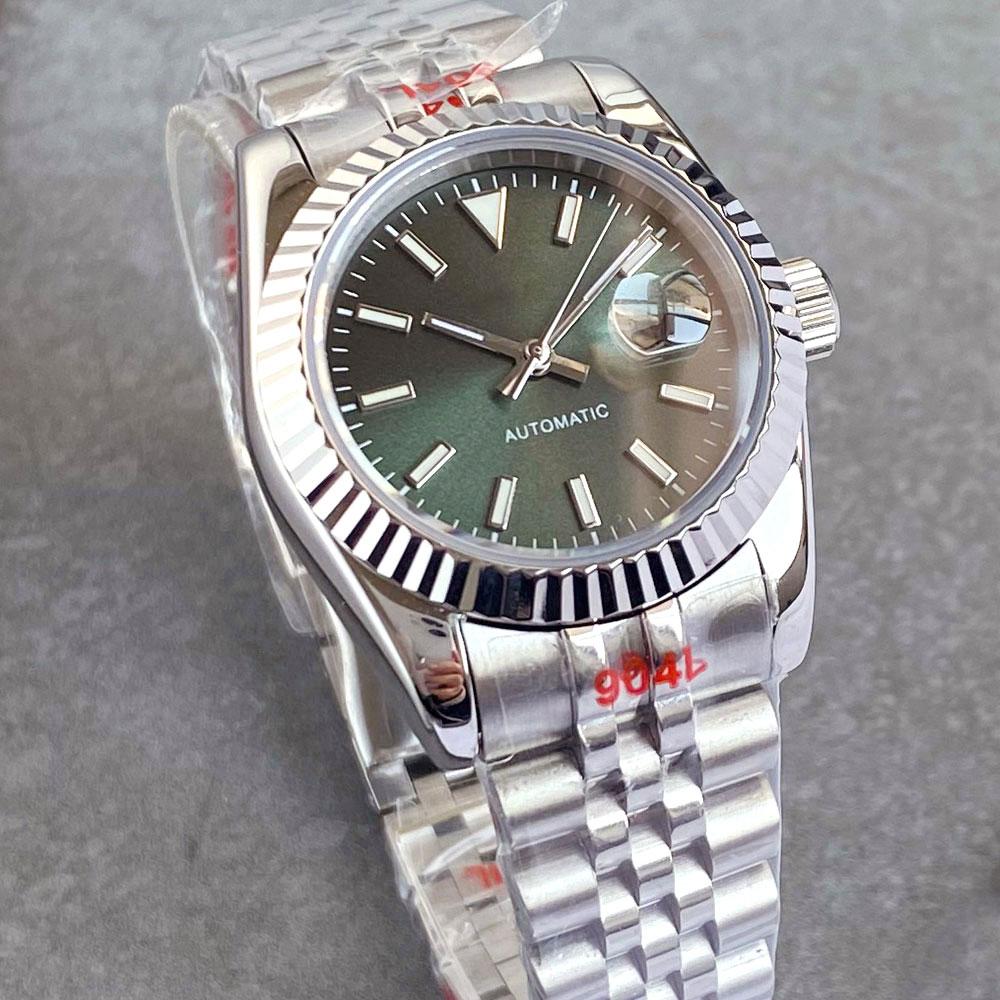 Tandorio New Dress 31mm NH05A Automatic Mechanical Men Watch Sapphire Crystal Glass 200m Waterproof With Jubilee Bracelet Watch