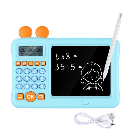 Обучающая игра по математике с блокнотом для рисования Перезаряжаемая легкая интерактивная электронная доска для письма по математике