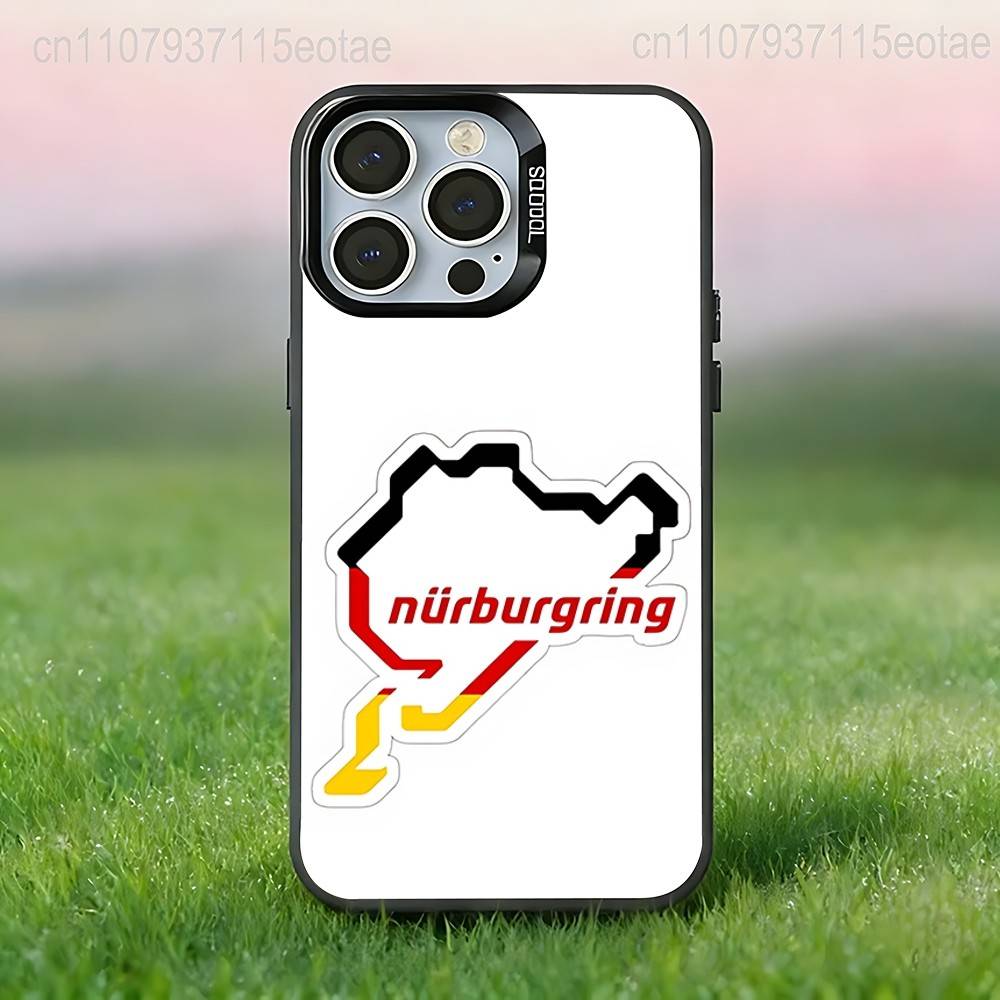 N-Nurburgring Sport Car  Phone Case For iPhone 17,16,15,14,13,12,11,Pro,Max,Plus,E,Air,Mini Black IMD Cover