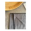 Missclean (1 Pc) Microfiber Kitchen, Counter Cloth Gray Checkered