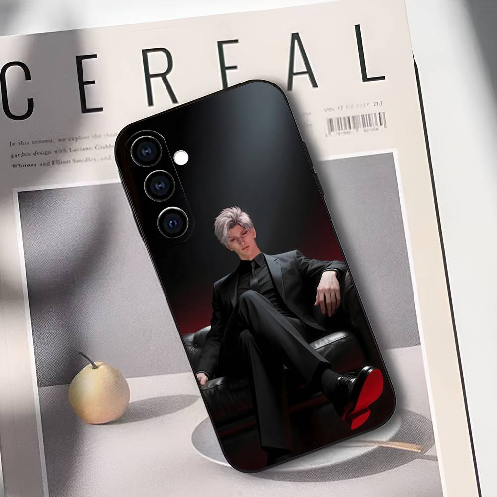Чехол для телефона S-Sylus L-Love и D-Deep Space для Samsung Galaxy A73,A72,A71,A70,A53,A52,A51, Мягкий силиконовый черный чехол