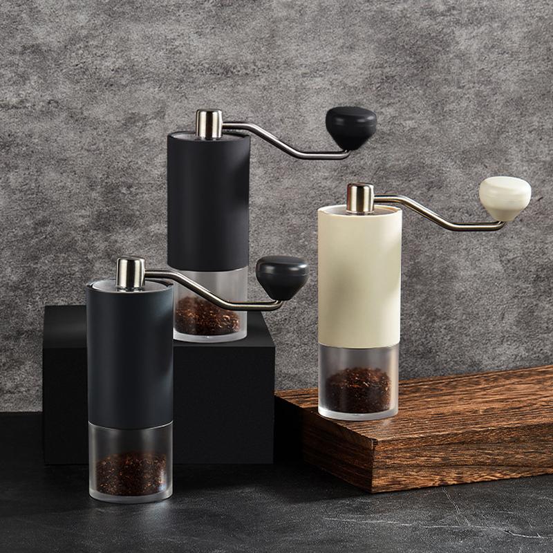 1 шт. Ручная кофемолка из нержавеющей стали, портативная домашняя кофемолка для досуга